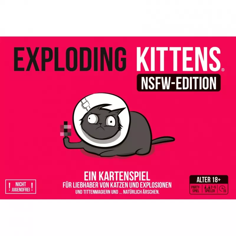 Exploding Kittens - NSFW edícia, kartová hra