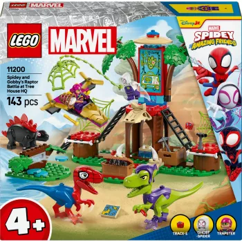 LEGO MARVEL 11200 Spidey a Gobbyho bitka v stromovom dome - základni