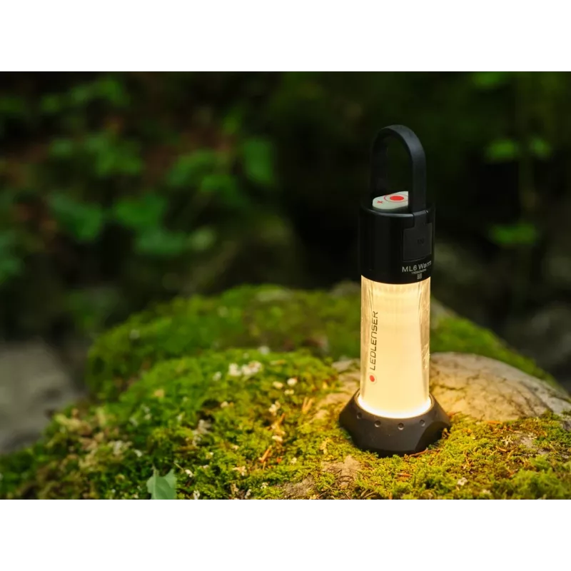 Ledlenser ML6 teplé svetlo čierna, biela univerzálna baterka LED