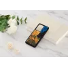 Puzdro na telefón iKins pre Samsung Galaxy S20 Ultra — čierne, model 'Cafe Terrace'