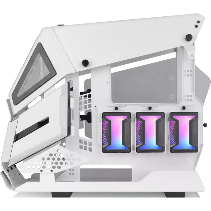 PC skriňa Thermaltake AH T200 Snow Micro Tower biela