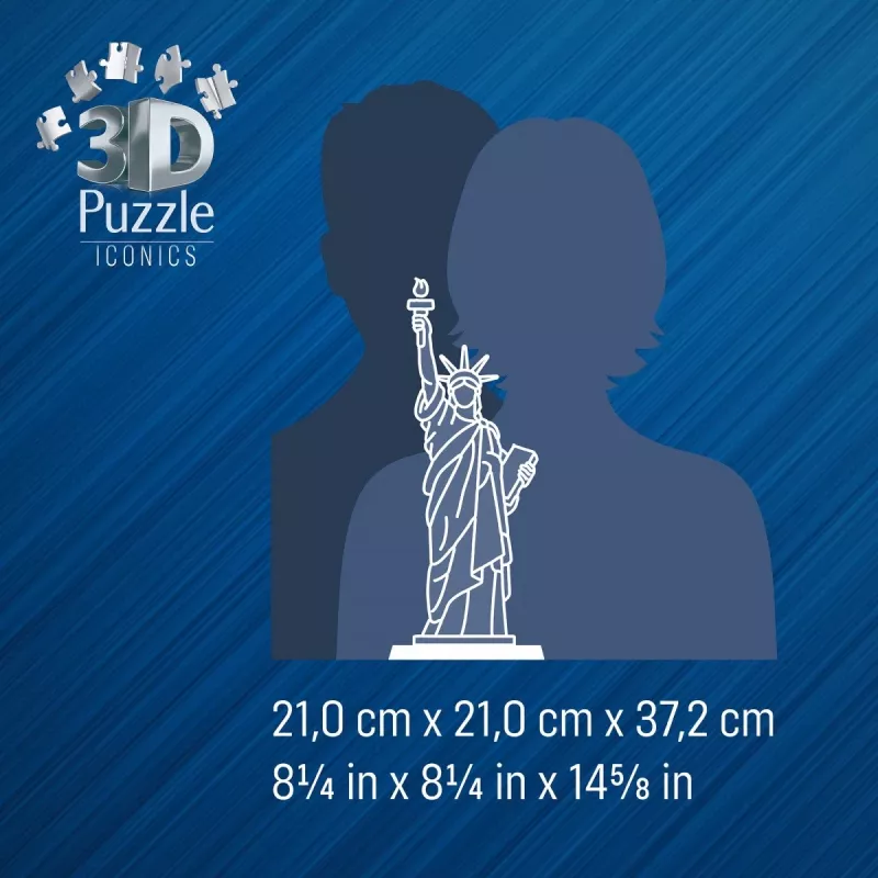 3D puzzle Socha slobody