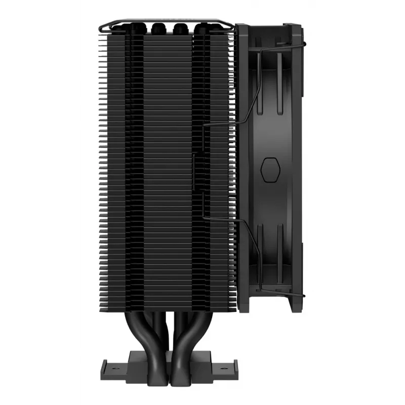 Vzduchový chladič Cooler Master Hyper 212 3DHP čierny ARGB — 120 mm ventilátor, kompatibilný s LGA1700/AM5/AM4