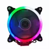 Vzduchový chladič Gembird CPU-HURACAN-ARGB-X130 12 cm čierny biely