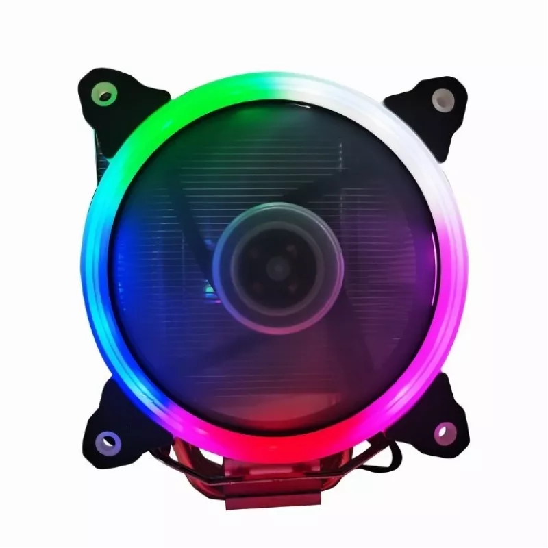 Vzduchový chladič Gembird CPU-HURACAN-ARGB-X130 12 cm čierny biely