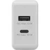 Goobay Dual USB-C™ PD (Power Delivery) rýchla nabíjačka (30 W) (61674)