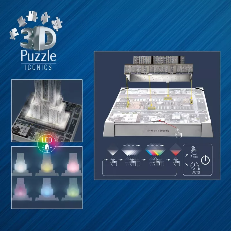 3D puzzle Ravensburger 12008026 216 dielov budova