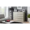 Komoda top e shop Malwa M8 120 cm v dub sonoma — veľká komoda
