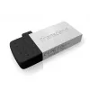 Transcend JetFlash Mobile 380 - USB flash disk - 16 GB - USB 2.0 - strieborná (TS16GJF380S)