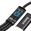 Baseus Rapid 3-in-1 USB kábel 1,5 m USB A USB C/Micro USB A/Lightning čierny