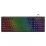 Savio Galaxis herná klávesnica USB QWERTY US anglická čierna