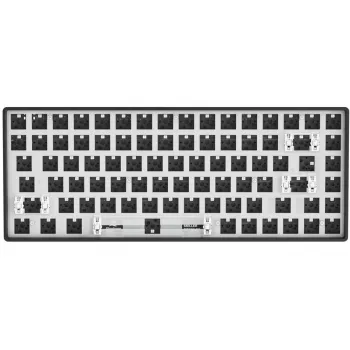 Sharkoon SKILLER SGK50 S3 Barebone herná klávesnica - plne prispôsobiteľná herná klávesnica v 75% rozložení, Hot-Swap, RGB podsvietenie, QWERTZ rozloženie