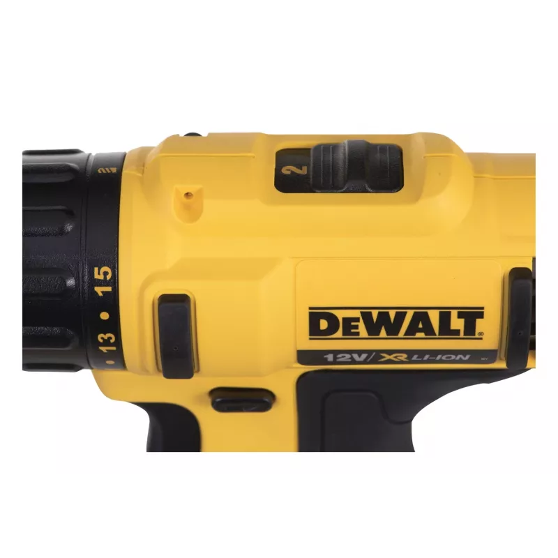 DeWALT DCD bezuhlíkový 10,8V akumulátorový vŕtací skrutkovač Li-Ion, Euro konektor