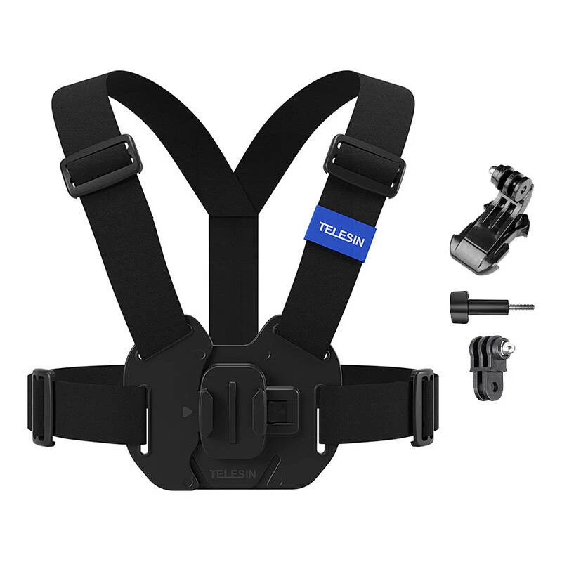 Hrudný popruh Telesin GP-UCS-001 nastaviteľný kompatibilný s kamerami GoPro