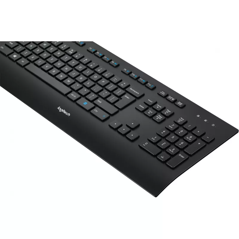 Logitech Corded K280e - klávesnica - USB - francúzska