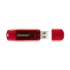 USB flash disk Intenso 128 GB USB Type-A 2.0 červený transparentný