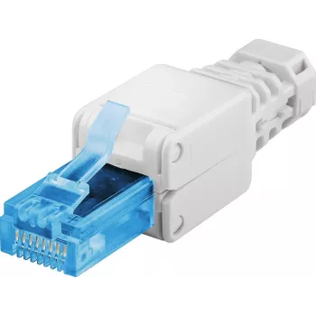 Microconnect KON521TL RJ45 konektor, biely