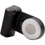 Selfie svetlo RealPower Selfie MagFree LED čierna biela ABS PU