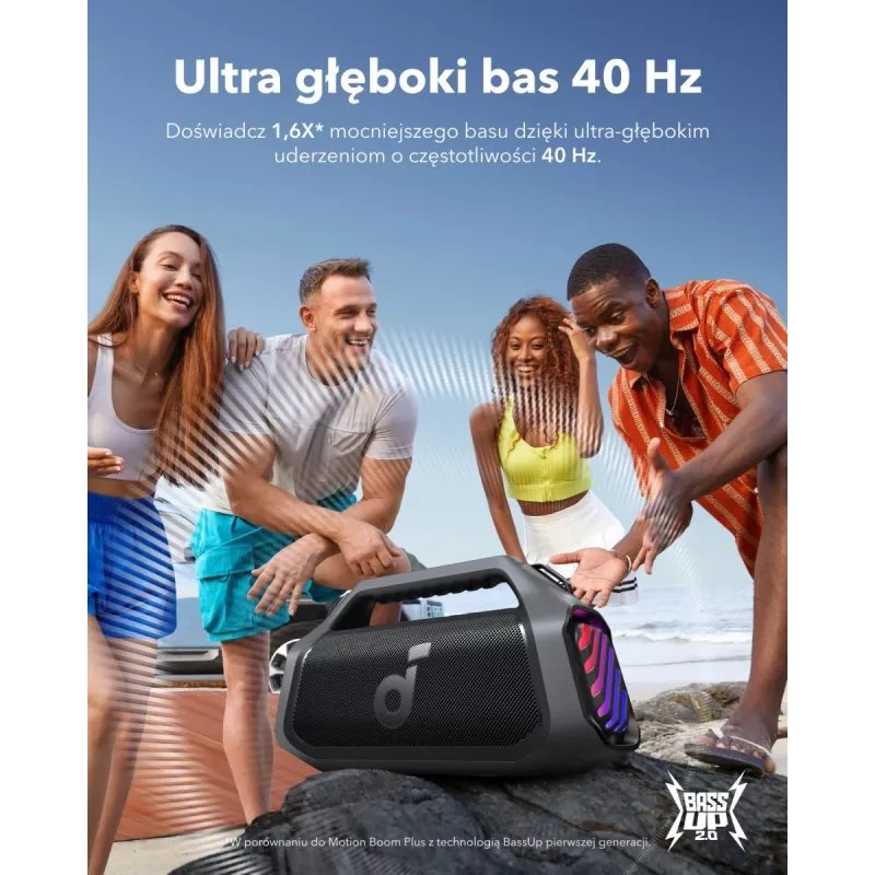2.1 prenosný reproduktorový systém Anker Soundcore Boom 2 Plus 140 W