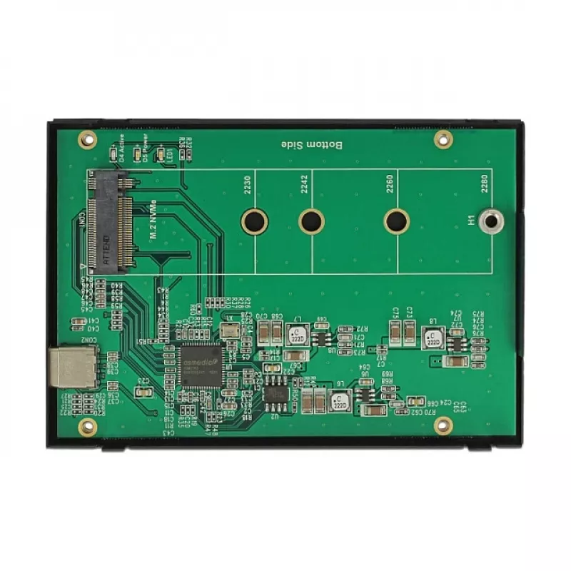 Rám pre SSD DeLOCK 42609 čierny M.2