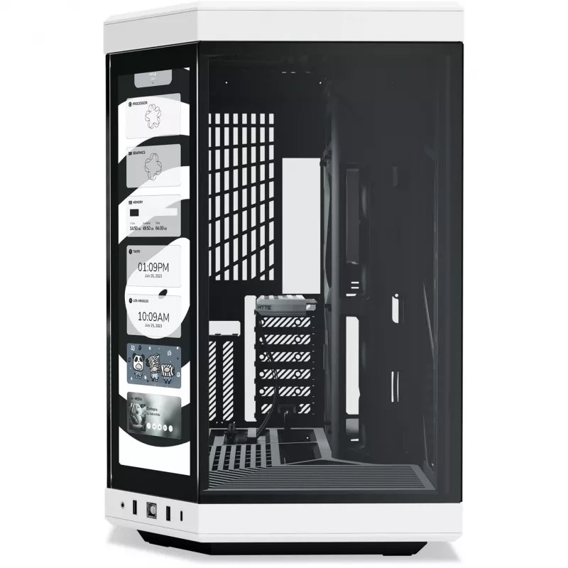 HYTE Y70 Touch Infinite Midi Tower čierna, biela