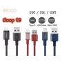 USB kábel Orsen S9M A na Micro USB 2.1A 1 m čierny