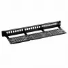 Patch panel 1U LANBERG PPKS-1124-B, 24 portov, 1U, ABS, čierny, 482,6×44,5×154 mm