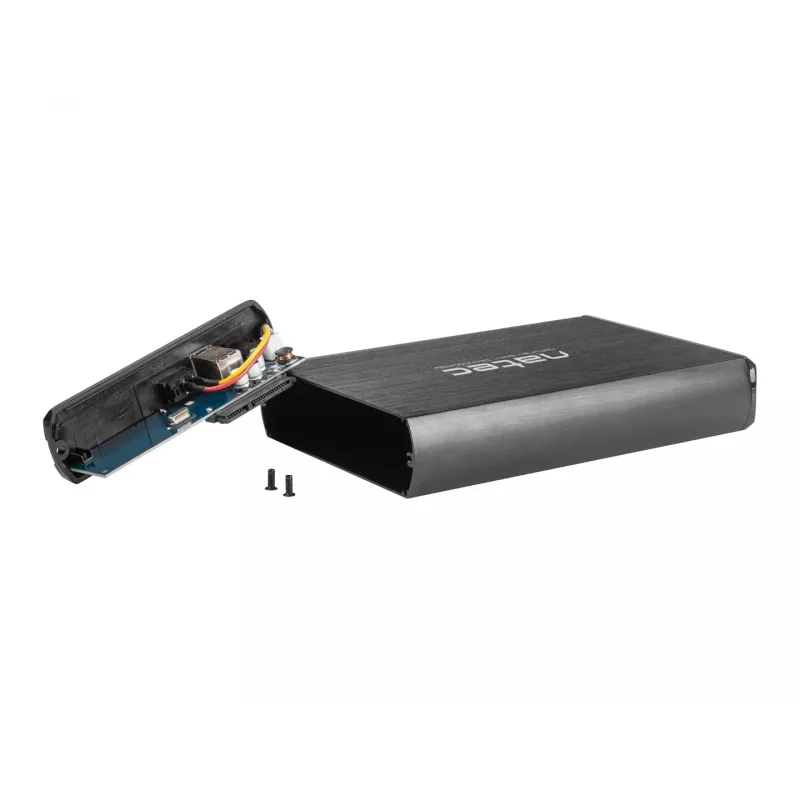 NATEC NKZ-0448 RHINO externé USB 3.0 puzdro pre 3,5-palcové SATA HDD čierny hliník