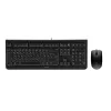 CHERRY DC 2000 klávesnica, myš súčasťou, univerzálna, USB, QWERTY, česká, čierna