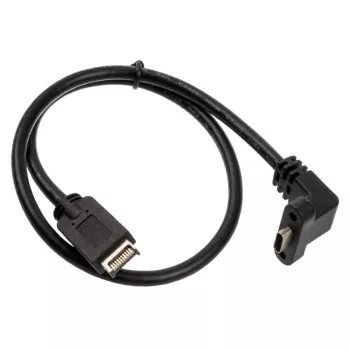 USB Type-C kábel Streacom ST-USB-E2C-400, USB 3.1 Gen2, dĺžka 400 mm