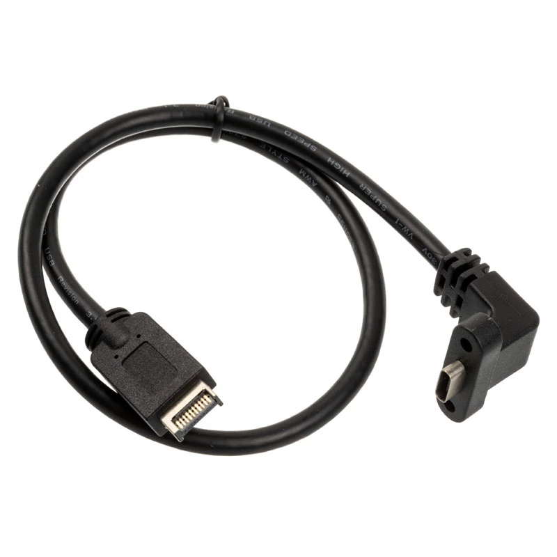 USB Type-C kábel Streacom ST-USB-E2C-400, USB 3.1 Gen2, dĺžka 400 mm