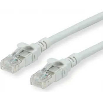 ROLINE - Patch kábel - RJ-45 (M) na RJ-45 (M) - 30 cm - UTP - CAT 6 - bezhalogénový, zalievaný, lankový vodič - sivý (21.15.2940)