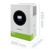 Hybridný solárny menič Off-Grid 6200W | 120A
