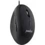 Perixx PERIMICE-519, malá ergonomická myš, pre pravákov, USB káblová, čierna