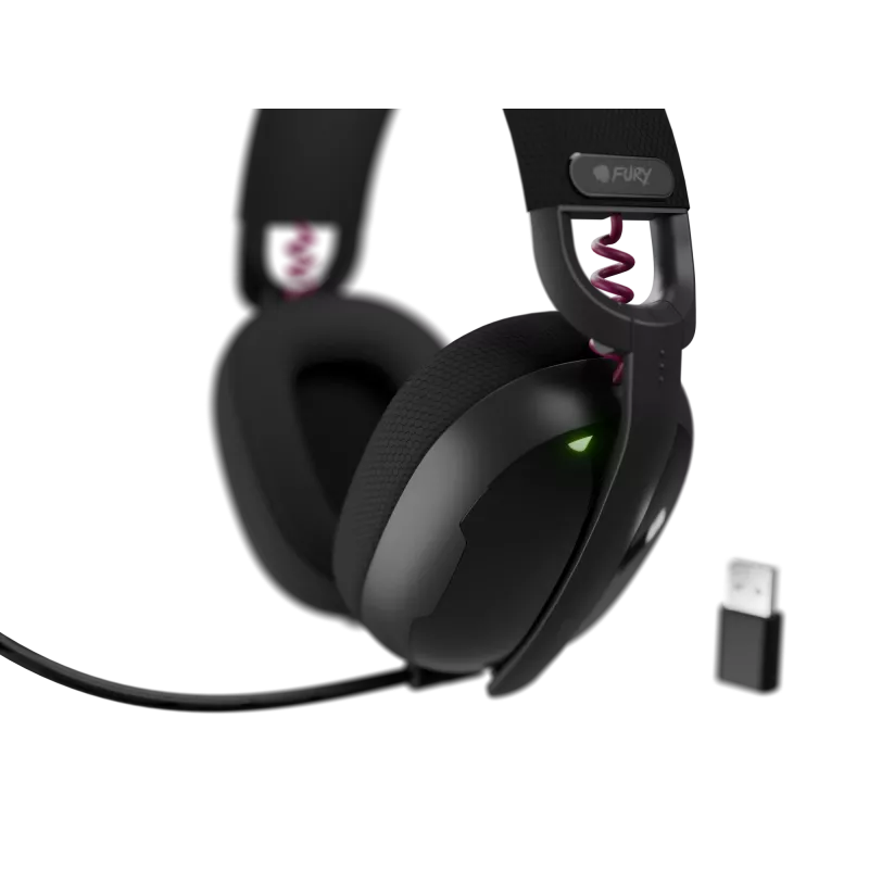 Genesis herný headset | Fury Fukiya F6 | Bluetooth | Over-Ear | mikrofón | bezdrôtový | čierny