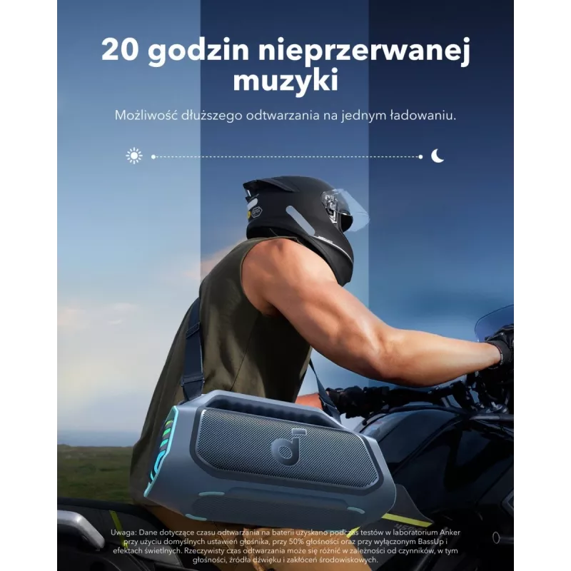 Soundcore Boom 2 Plus modrá