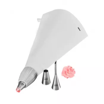 Cukrárske vrecko GEFU 14330 nerez, dĺžka 390 mm, šírka 203 mm