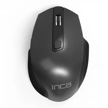 Cian Technology GmbH INCA myš IWM-515 bezdrôtová laserová 800/1600 DPI čierna retail - myš - 1 600 dpi
