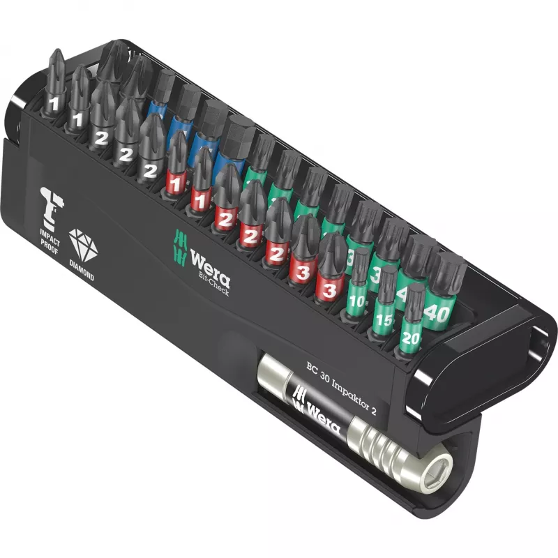 Wera 05057697001 Bit-Check 30 Impaktor 2 sada bitov