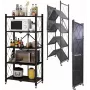 Topeshop Storage Rack FS005 záhradný regál na náradie samostatne stojaci pozinkovaná oceľ