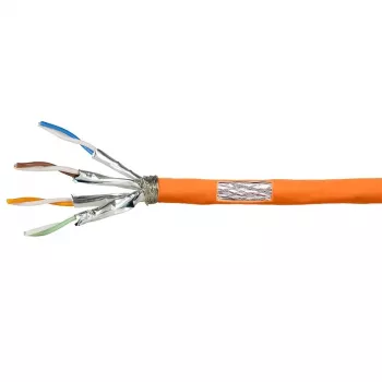 Sieťový kábel LogiLink CPV0060 RJ45 Cat7 100 m oranžový