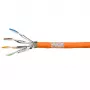 Sieťový kábel LogiLink CPV0060 RJ45 Cat7 100 m oranžový
