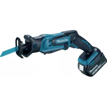 Akumulátorová recipročná píla DJR183RT1J 18 Volt modrá čierna Li-Ion batéria 5,0 Ah