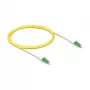 DeLOCK InfiniBand/optický kábel 3 m LC LC/APC žltý 9 µm