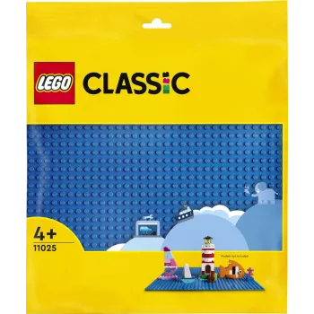 LEGO stavebná doska 11025 — modrá základná doska 32x32 výstupkov, 250×250 mm