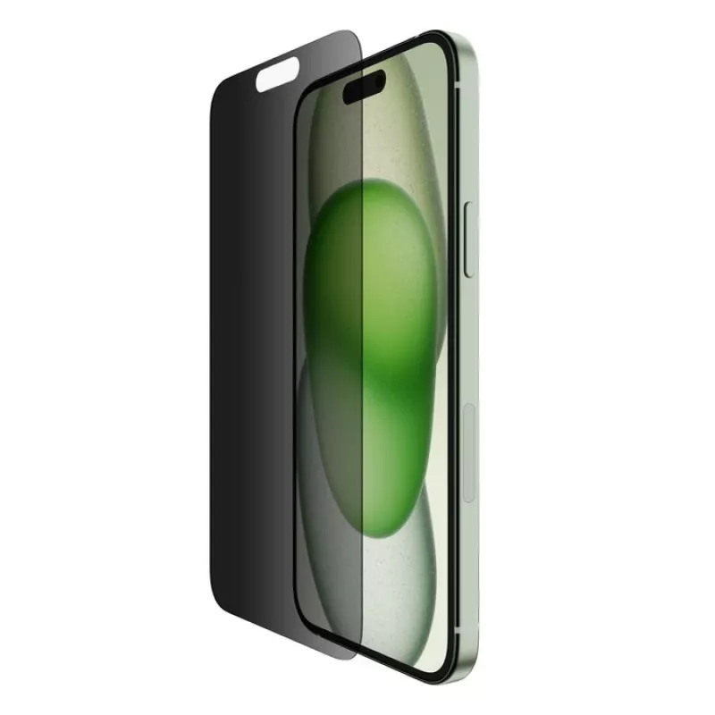 Ochrana displeja so súkromím Belkin OVA168HQ pre iPhone 16 Plus antibakteriálna nárazuvzdorná
