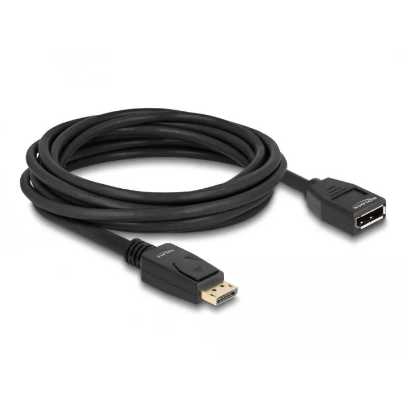 DeLOCK DisplayPort 1.2 predlžovací kábel 4K 60 Hz 5 m