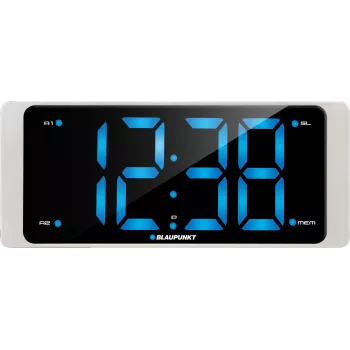 Blaupunkt CR16WH budík digitálny budík čierna, biela