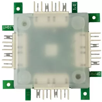 LED RGB svetelný modul ALLNET BrickRknowledge transparentný balenie 10 ks