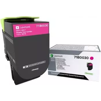 Lexmark X317 - purpurová - originálna - tonerová kazeta LCCP, LRP - pre Lexmark CS317dn, CX317dn